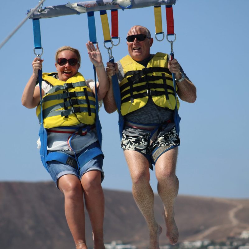 a person standing on a beach